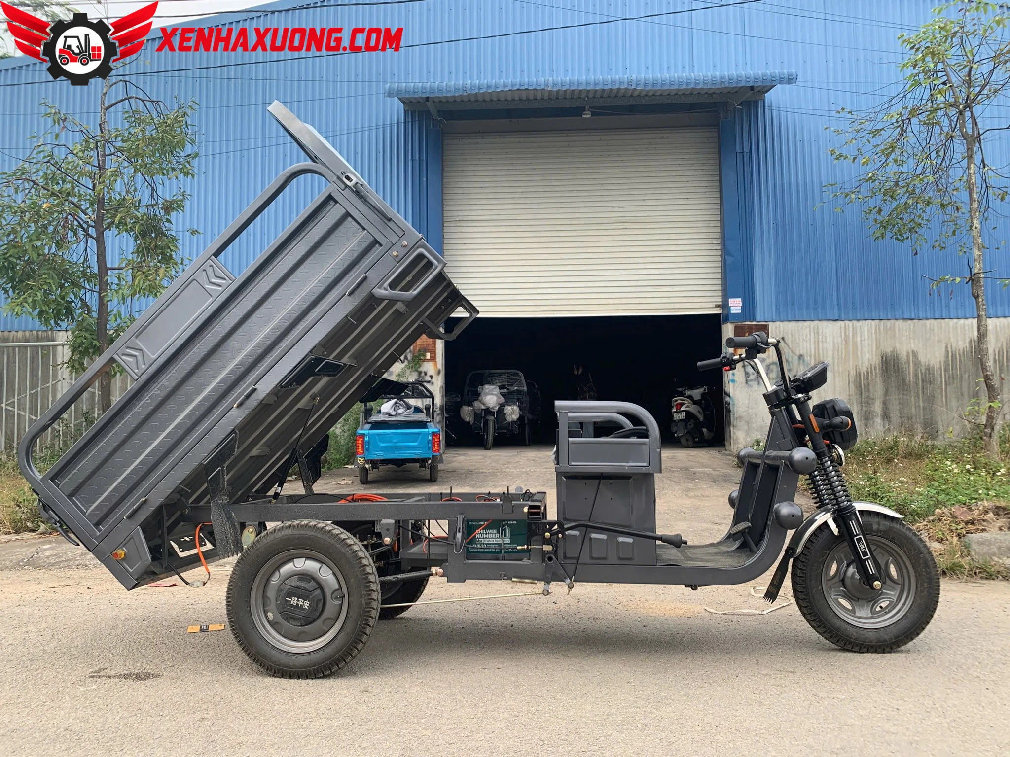 Xe Điện Chở Hàng 3 Bánh 700kg Mingma 2 Xe Điện Chở Hàng 3 Bánh 700kg Mingma - Ảnh 2