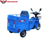 Xe ba banh dien cho rac ngo hep xenhaxuong.com Cong ty CP Xe chuyen dung Viet Nam