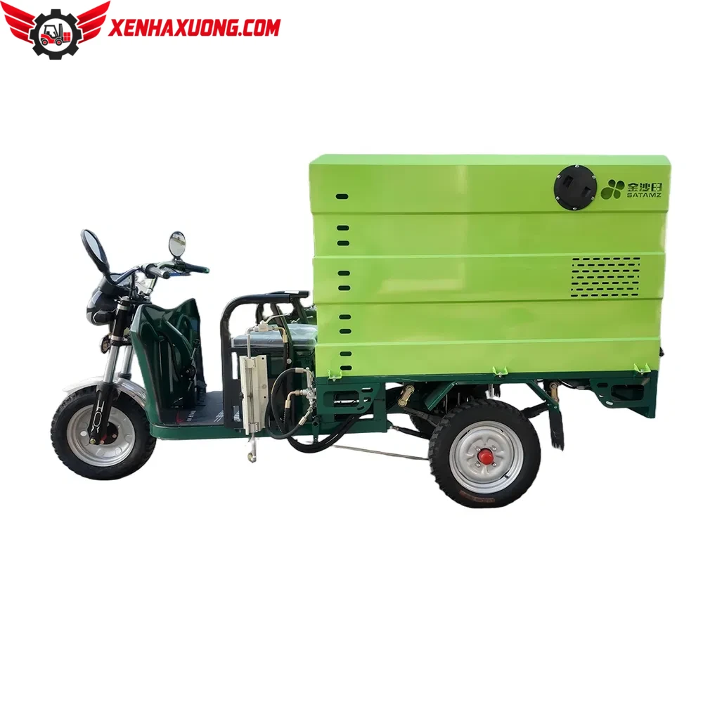 Xe Điện 3 Bánh Vệ Sinh Đô Thị Kèm Máy Xịt Rửa Áp Lực Cao 14 Xe ba bánh điện rửa đường xịt rửa áp lực cao xenhaxuong.com - Xe Điện 3 Bánh Vệ Sinh Đô Thị Kèm Máy Xịt Rửa Áp Lực Cao