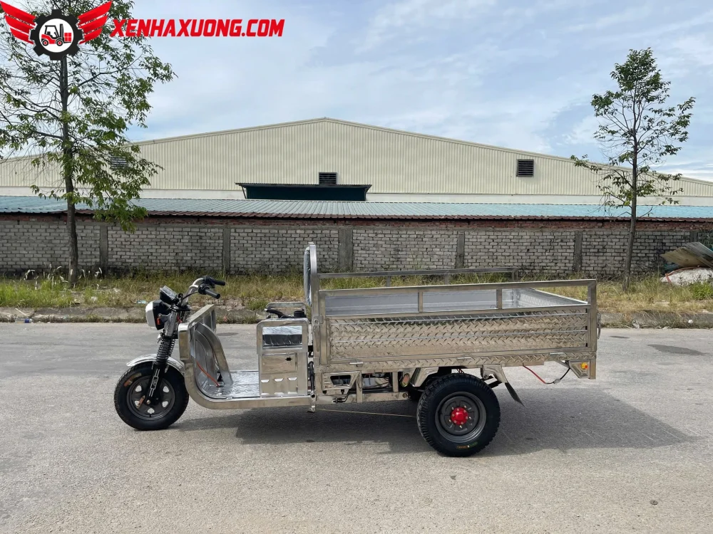 Xe Điện 3 Bánh Chở Hàng Inox 1 Tấn Mingma 19 Xe chở hàng chạy điện 3 bánh inox 1 tấn Mingma - xenhaxuong.com - Công ty CP Xe chuyên dùng Việt Nam