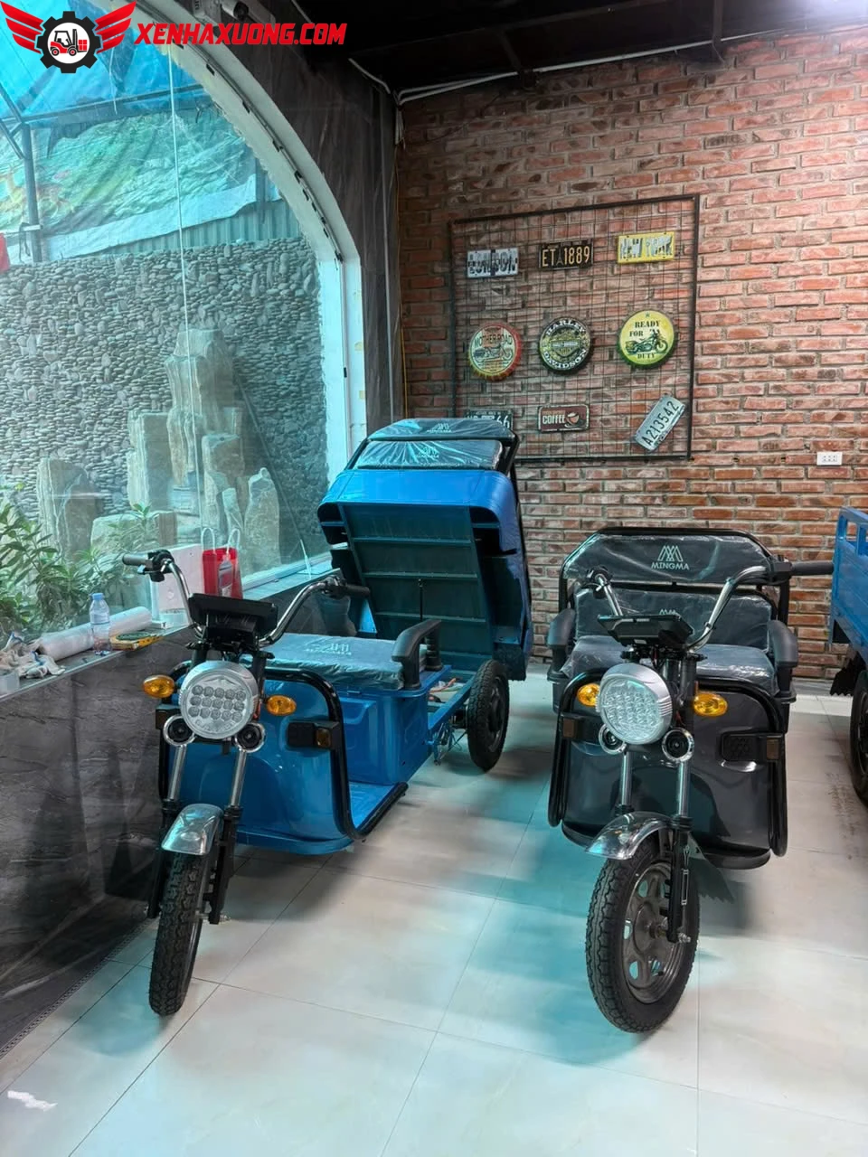 Xe Điện 3 Bánh Chở Hàng 200kg Mingma 9 Xe Điện 3 Bánh Chở Hàng 200kg Mingma - Ảnh 9