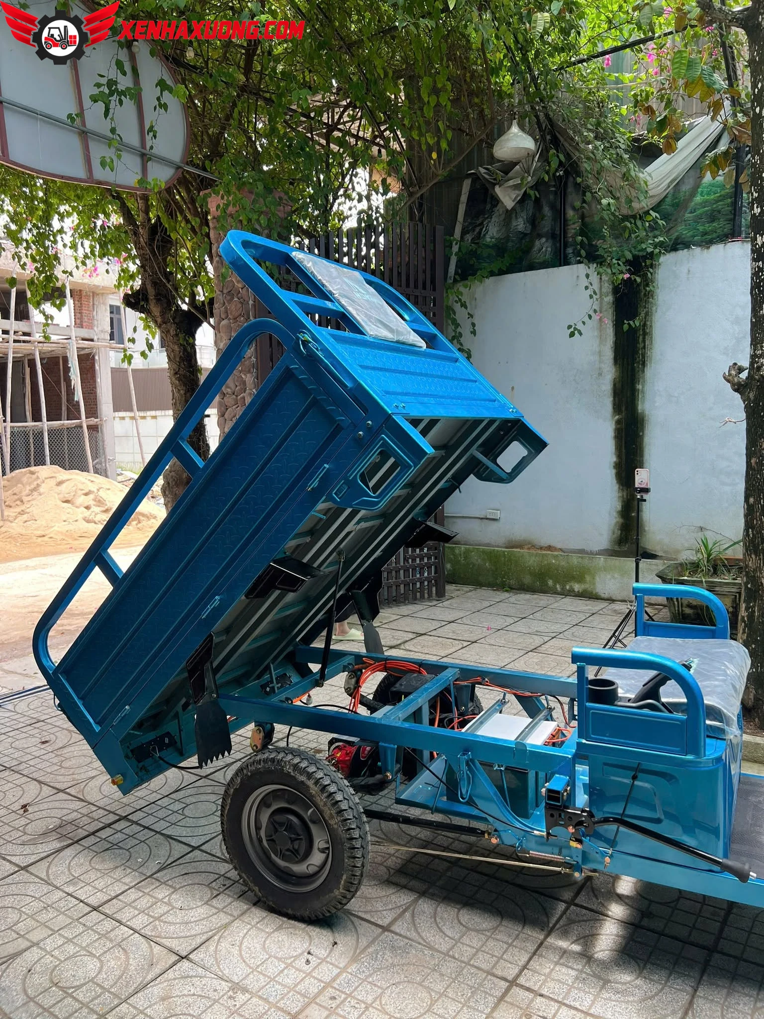 Xe Điện 3 Bánh Chở Hàng 200kg Mingma 10 Xe Điện 3 Bánh Chở Hàng 200kg Mingma - Ảnh 10