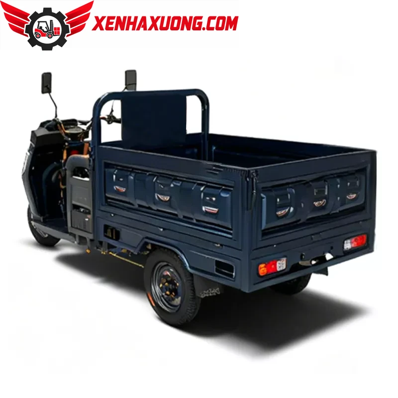Xe Điện 3 Bánh Chở Hàng 600kg 60/72V 3000W 10 Xe điện 3 bánh chở hàng 600kg khu công nghiệp - xenhaxuong.com - Công ty CP Xe chuyên dùng Việt Nam - Xe Điện 3 Bánh Chở Hàng 600kg 60/72V 3000W