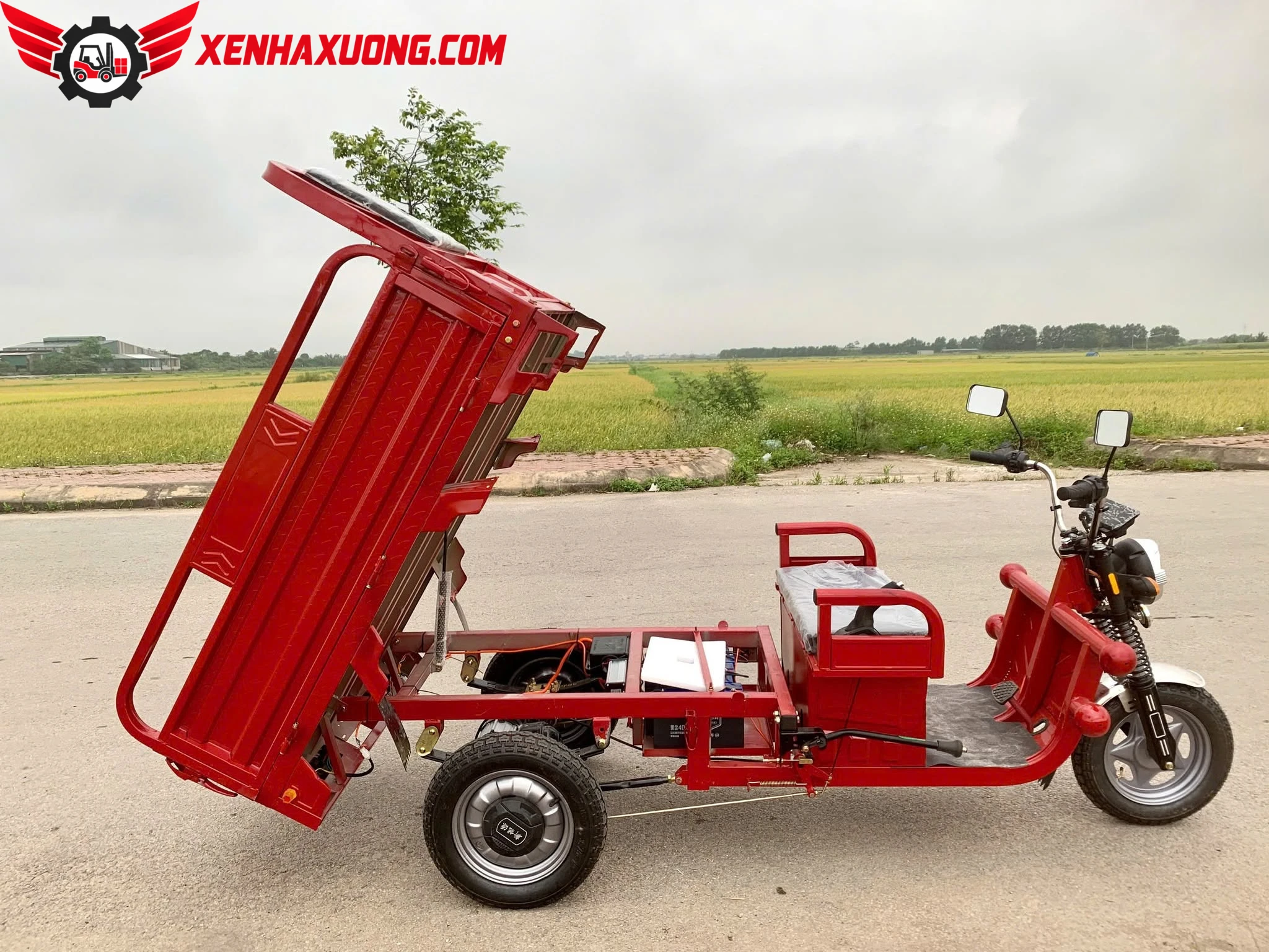 Xe Điện Chở Hàng 3 Bánh 700kg Mingma 11 Xe Điện Chở Hàng 3 Bánh 700kg Mingma - Ảnh 11