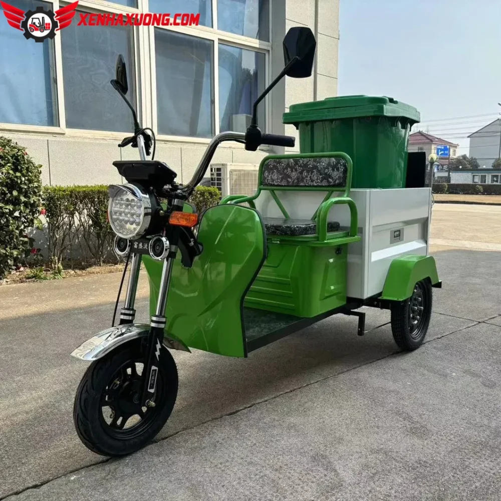 Xe Điện 3 Bánh Vệ Sinh Đường Phố Và Khu Dân Cư 16 Xe điện 3 bánh chở rác đường phố khu dân cư xenhaxuong.com - Xe Điện 3 Bánh Vệ Sinh Đường Phố Và Khu Dân Cư