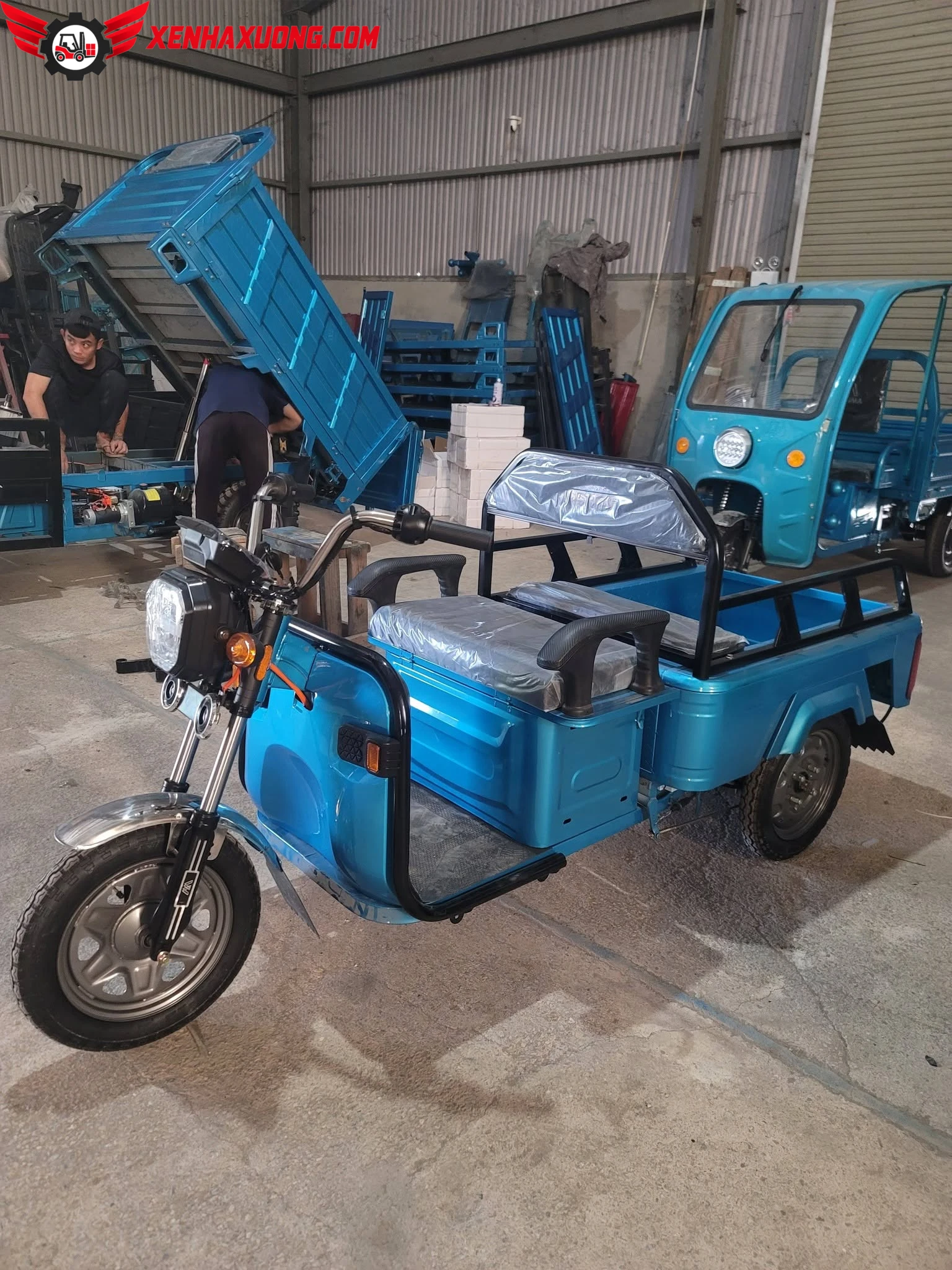 Xe Điện 3 Bánh Chở Hàng 200kg Mingma 16 Xe Điện 3 Bánh Chở Hàng 200kg Mingma - Ảnh 16