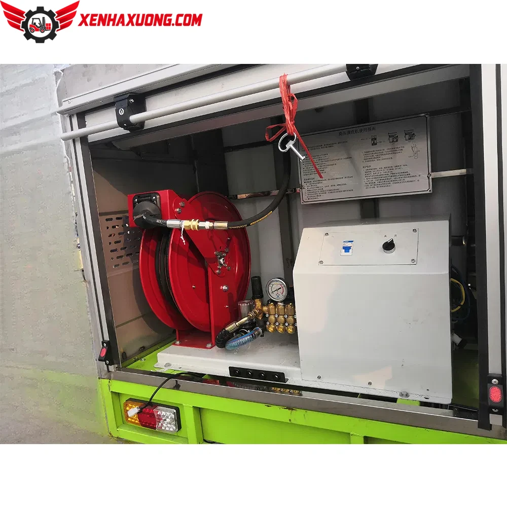 Xe Điện 3 Bánh Vệ Sinh Đô Thị Kèm Máy Xịt Rửa Áp Lực Cao 11 Xe Điện 3 Bánh Vệ Sinh Đô Thị Kèm Máy Xịt Rửa Áp Lực Cao - Ảnh 11