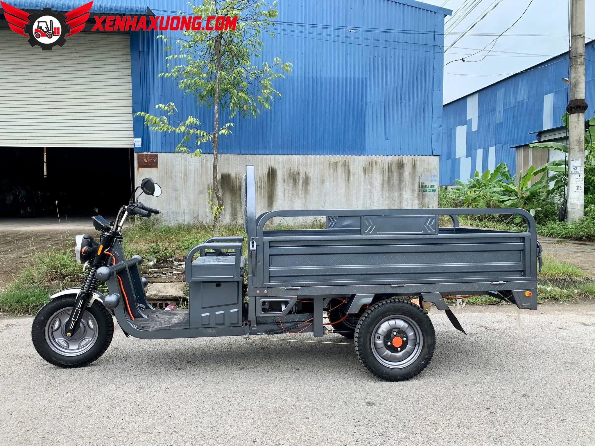 Xe Điện Chở Hàng 3 Bánh 700kg Mingma 16 Xe Điện Chở Hàng 3 Bánh 700kg Mingma - Ảnh 16