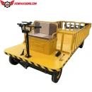 Xe Điện Chở Hàng 4 Bánh Sản Phẳng Ngồi Lái Phía Trước