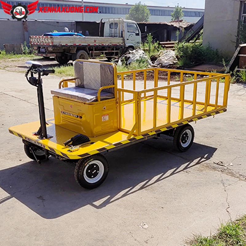 Xe Điện Chở Hàng 4 Bánh Sản Phẳng Ngồi Lái Phía Trước 11 Xe điện chở hàng 4 bánh sàn phẳng ngồi lái phía trước - xenhaxuong.com - Công ty CP Xe chuyên dùng Việt Nam