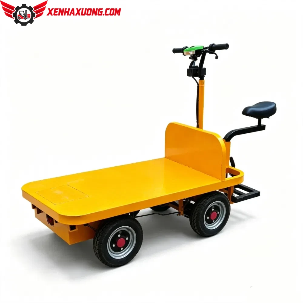 Xe Điện Chở Hàng 4 Bánh Chở Vật Liệu Trong Nhà Máy Và Sân Bãi 10 Xe điện chở hàng 4 bánh vận chuyển vật liệu trong nhà máy và sân bãi - Xe Điện Chở Hàng 4 Bánh Chở Vật Liệu Trong Nhà Máy Và Sân Bãi