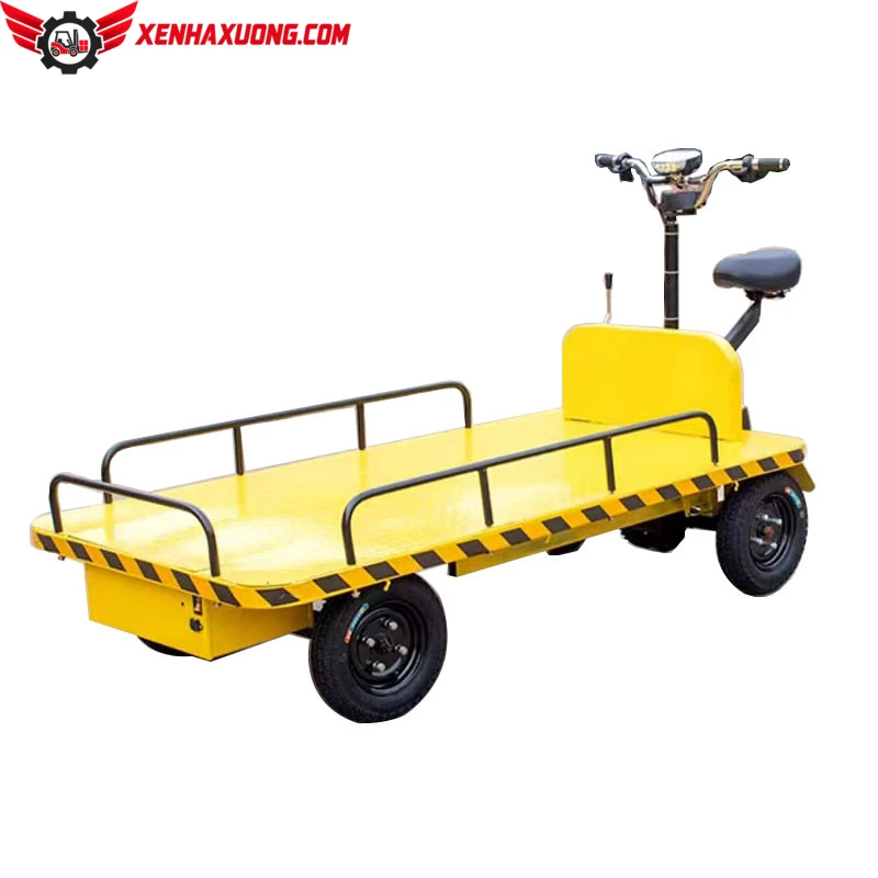Xe Điện Chở Hàng Sàn Phẳng Dùng Trong Nhà Máy 7 Xe Điện Chở Hàng Sàn Phẳng Dùng Trong Nhà Máy - Ảnh 7