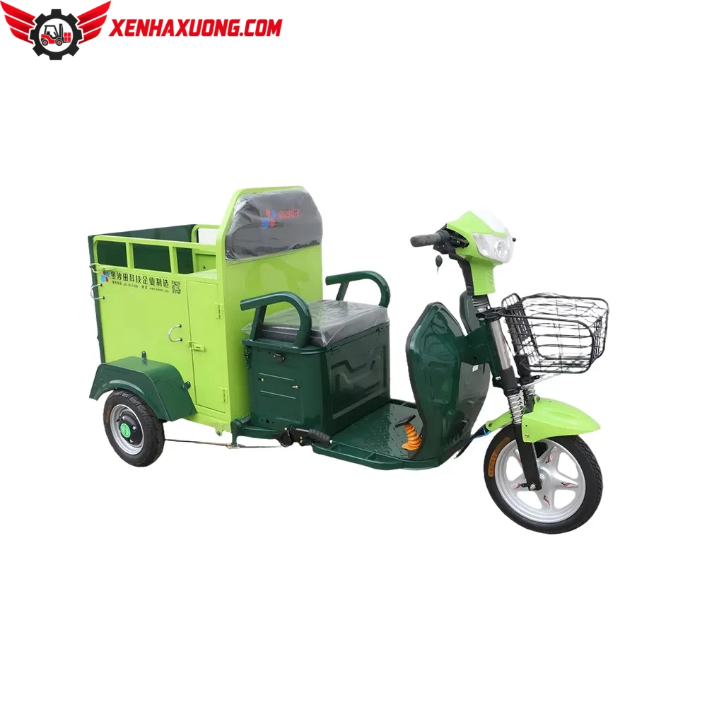 Xe Điện Chở Rác 3 Bánh Mini