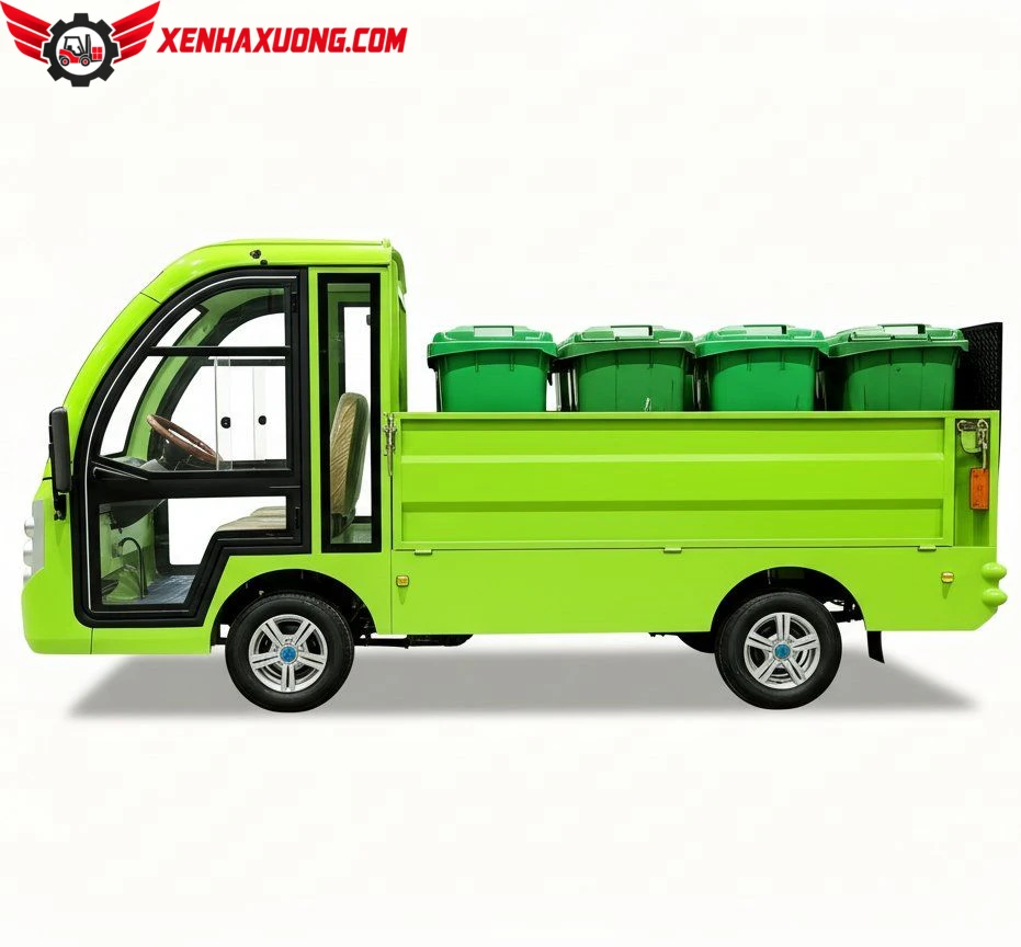 Xe Ô Tô Điện Chở Rác Chuyên Dụng